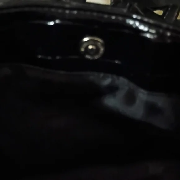 NWOT🎁 FREE GIFT INCLUDED🎁Elegant Black Crocodile-Embossed Women's Clutch - Picture 9 of 13